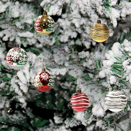 6Pcs Tree Pattern Decorative Christmas Balls Pendant Plastic Xmas Party Balls Ornaments for Household Purple Plastic
6Pcs Tree Pattern Decorative Christmas Balls Pendant Plastic Xmas Party Balls Ornaments for Household Purple Plastic
