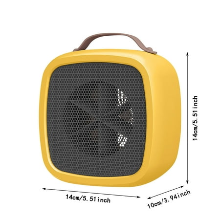Pkeoh Space Heater Winter Portable Heater Convenient Mini Heater Desktop Home Student Electric Heater Foot Warmer
Pkeoh Space Heater Winter Portable Heater Convenient Mini Heater Desktop Home Student Electric Heater Foot Warmer