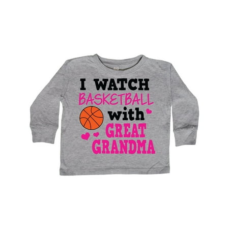 Inktastic I Watch Basketball with Great Grandma Gift Toddler Toddler Girl Long Sleeve T-Shirt
Inktastic I Watch Basketball with Great Grandma Gift Toddler Toddler Girl Long Sleeve T-Shirt