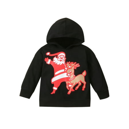 Fanvereka Children Christmas Hooded Sweatshirt Loose Fit Deer Santa Claus Print Long Sleeve Pullover
Fanvereka Children Christmas Hooded Sweatshirt Loose Fit Deer Santa Claus Print Long Sleeve Pullover