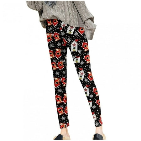 Christmas Women Fleece Lined Leggings Fashion Plaid Pajama Pants High Waist Plus Size Tights Stretchy Thick Pants
Christmas Women Fleece Lined Leggings Fashion Plaid Pajama Pants High Waist Plus Size Tights Stretchy Thick Pants