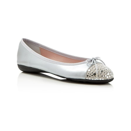 Paul Mayer Attitudes Womens Brill Embellished Glitter Ballet Flats