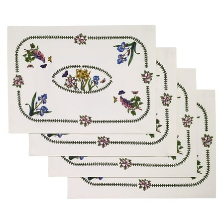 Botanic Garden Placemat S/4 Ivory