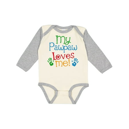 Inktastic My Pawpaw Loves Me Gift Gift Baby Boy or Baby Girl Long Sleeve Bodysuit
Inktastic My Pawpaw Loves Me Gift Gift Baby Boy or Baby Girl Long Sleeve Bodysuit
