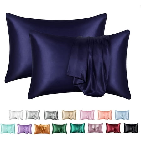 Silk Pillowcase for Hair and Skin Standard Size 20 X 26 Pillow Case with Hidden Zipper Soft Breathable Smooth Cooling Silk Pillow Covers for Sleeping(Size Pattern)
Silk Pillowcase for Hair and Skin Standard Size 20 X 26 Pillow Case with Hidden Zipper Soft Breathable Smooth Cooling Silk Pillow Covers for Sleeping(Size Pattern)