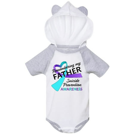 Inktastic Remembering my Father- suicide prevention awareness Gift Baby Boy or Baby Girl Bodysuit
Inktastic Remembering my Father- suicide prevention awareness Gift Baby Boy or Baby Girl Bodysuit