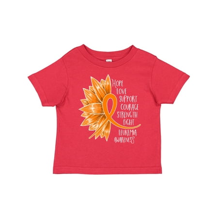 Inktastic Leukemia Awareness Orange Sunflower Ribbon Gift Toddler Boy or Toddler Girl T-Shirt
Inktastic Leukemia Awareness Orange Sunflower Ribbon Gift Toddler Boy or Toddler Girl T-Shirt