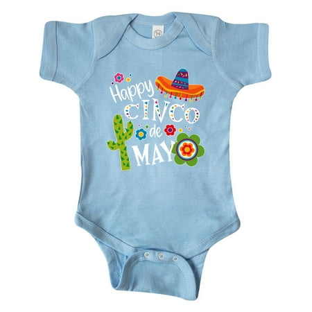 Inktastic Happy Cinco de Mayo- Sombrero Cactus Flowers Gift Baby Boy or Baby Girl Bodysuit
Inktastic Happy Cinco de Mayo- Sombrero Cactus Flowers Gift Baby Boy or Baby Girl Bodysuit