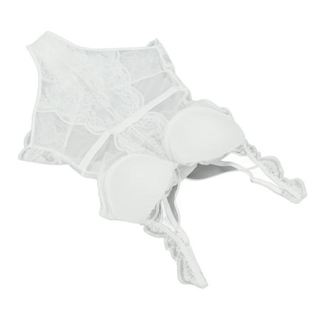 OnePieceLaceUnderwear CloseFit LaceBodysuit Comfortable OpenBackDesign For Party For WeddingNight White 75D
OnePieceLaceUnderwear CloseFit LaceBodysuit Comfortable OpenBackDesign For Party For WeddingNight White 75D