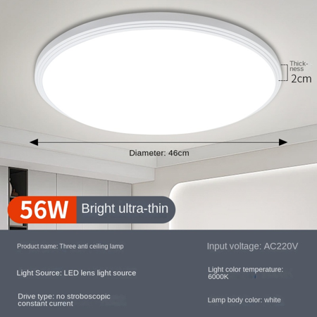 Ceiling lamp LED ceiling lamp white ultra-thin LED bathroom light toilet light ceiling kitchen light suitable for bathroom corridor bedroom
Ceiling lamp LED ceiling lamp white ultra-thin LED bathroom light toilet light ceiling kitchen light suitable for bathroom corridor bedroom