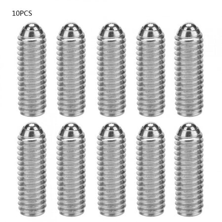 Steel Spring Ball Plunger Hex Bolt Socket Fixing Screws Positioning Bead (M12*25 10pcs)
Steel Spring Ball Plunger Hex Bolt Socket Fixing Screws Positioning Bead (M12*25 10pcs)