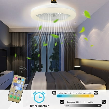 Venoro Socket Fan Ceiling Fan with Light 2800-6500K LED 2000 Lumens E27 Bedroom Fan
Venoro Socket Fan Ceiling Fan with Light 2800-6500K LED 2000 Lumens E27 Bedroom Fan