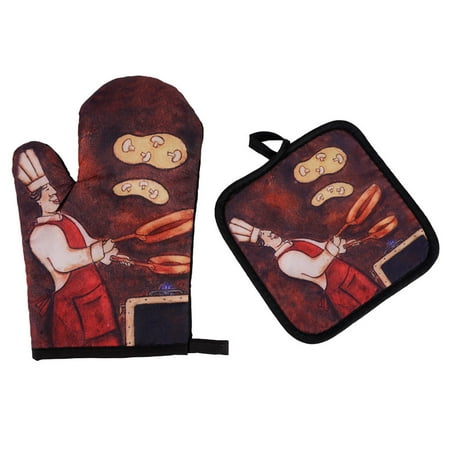 QUSENLON Kitchen Series Theme Print Oven Mitts Pot Holders Set Heat Resistant Durable
QUSENLON Kitchen Series Theme Print Oven Mitts Pot Holders Set Heat Resistant Durable