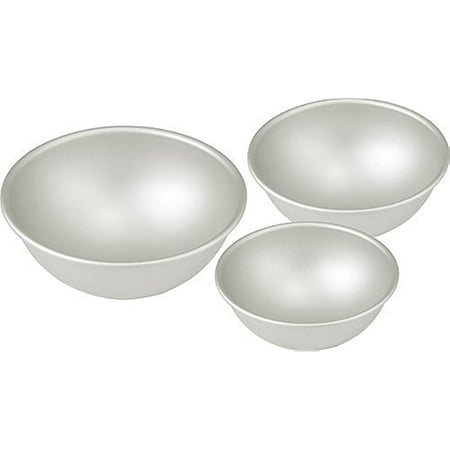 Hemisphere Ball Cake Pans - Set of 3 Different Sizes