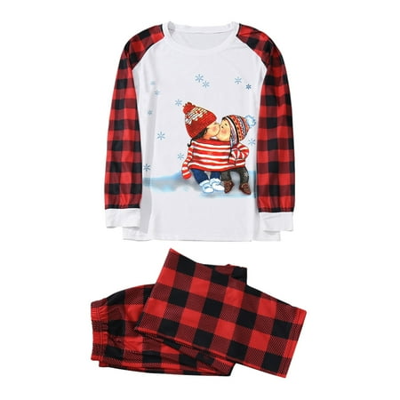 Christmas Pajamas for Family Parent-Child Outfit Winter Fall Merry Clothes Matching Cute Prints Long Sleeve Plaid Tops Pants Pajama Sets
Christmas Pajamas for Family Parent-Child Outfit Winter Fall Merry Clothes Matching Cute Prints Long Sleeve Plaid Tops Pants Pajama Sets