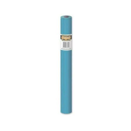 100' Tropical Turquoise Blue Disposable Plastic Banquet Party Table Cloth Roll