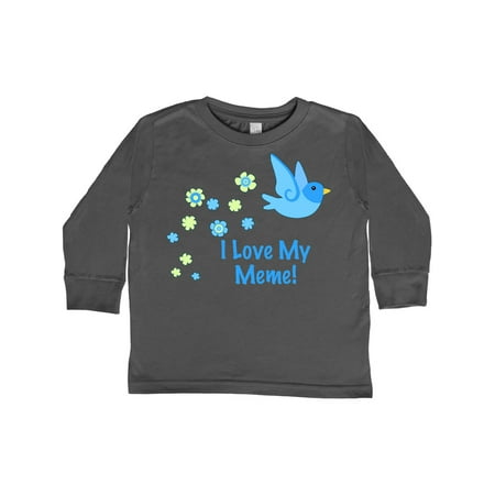 Inktastic I Love My Meme! Gift Toddler Boy Girl Long Sleeve T-Shirt
Inktastic I Love My Meme! Gift Toddler Boy Girl Long Sleeve T-Shirt