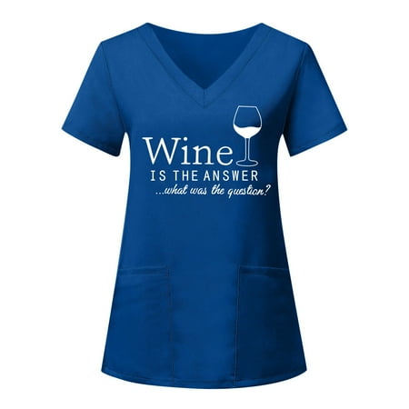 Independence Day Scrubs For Women Tops White V Neck Short Sleeved Printed Shirts With Pocket Nurse Uniforms Women
Independence Day Scrubs For Women Tops White V Neck Short Sleeved Printed Shirts With Pocket Nurse Uniforms Women