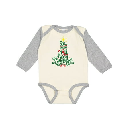 Inktastic We Wish You A Merry Christmas Gift Baby Boy or Baby Girl Long Sleeve Bodysuit
Inktastic We Wish You A Merry Christmas Gift Baby Boy or Baby Girl Long Sleeve Bodysuit