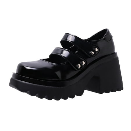 ZHAGHMIN Black Slip On Shoes Women Ladies Fashion Solid Color Leather Retro Low Top Square Toe Thick High Heel Shoes Wedge Flip Flops For Women Wide Women Wedge Boots Mid Calf Womens Wedges Sandals
ZHAGHMIN Black Slip On Shoes Women Ladies Fashion Solid Color Leather Retro Low Top Square Toe Thick High Heel Shoes Wedge Flip Flops For Women Wide Women Wedge Boots Mid Calf Womens Wedges Sandals