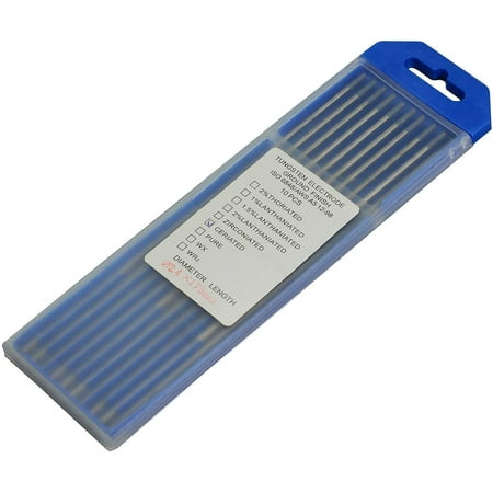 RIVERWELD 3/32 x 7 Ceriated Tungsten Electrode WC20 Grey TIG Welding Torch Pack of 10 
RIVERWELD 3/32 x 7 Ceriated Tungsten Electrode WC20 Grey TIG Welding Torch Pack of 10