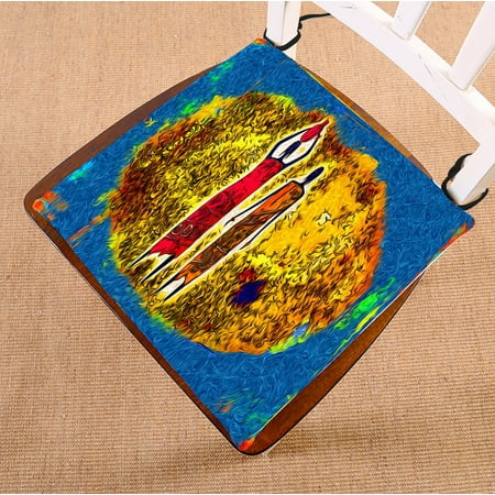 PHFZK Oil Painting Chair Pad Africa Women Retro Vintage Style Seat Cushion Chair Cushion Floor Cushion Two Sides Size 20x20 inches
PHFZK Oil Painting Chair Pad Africa Women Retro Vintage Style Seat Cushion Chair Cushion Floor Cushion Two Sides Size 20x20 inches