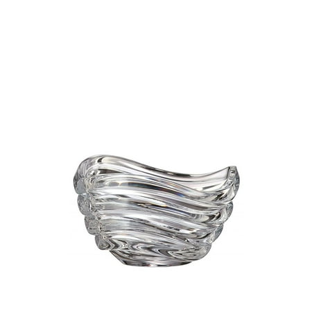 Crystalite 12-inch Wave Lead Free Crystal Candy Bowl
