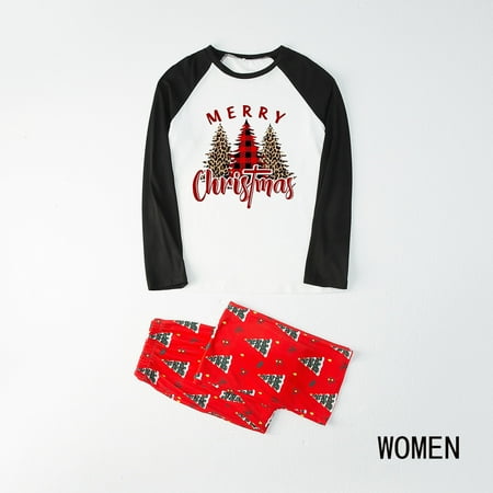 Christmas decorations Stocking stuffers Black Parent-child Warm Christmas Set Printed Home Wear Pajamas Two-piece Mom Set
Christmas decorations Stocking stuffers Black Parent-child Warm Christmas Set Printed Home Wear Pajamas Two-piece Mom Set