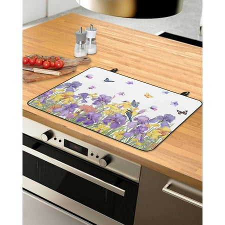 Purple Yellow Spring Floral Stove Top Covers for Electric Stove Heat Insulation Fireproof Glass Cooktop Cover Counter Top Glass Stove Cover for Prevent Scratches 36 x21 Summer Botanical Birds
Purple Yellow Spring Floral Stove Top Covers for Electric Stove Heat Insulation Fireproof Glass Cooktop Cover Counter Top Glass Stove Cover for Prevent Scratches 36 x21 Summer Botanical Birds