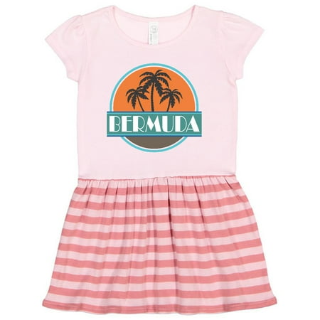 Inktastic Bermuda Vacation Trip Gift Toddler Girl Dress
