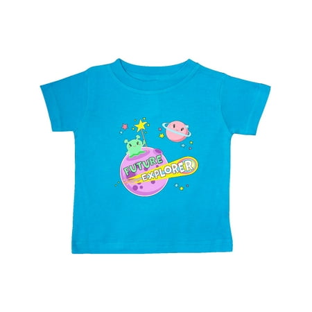 Inktastic Future Explorer Green Alien in Outer Space Gift Baby Boy or Baby Girl T-Shirt
Inktastic Future Explorer Green Alien in Outer Space Gift Baby Boy or Baby Girl T-Shirt