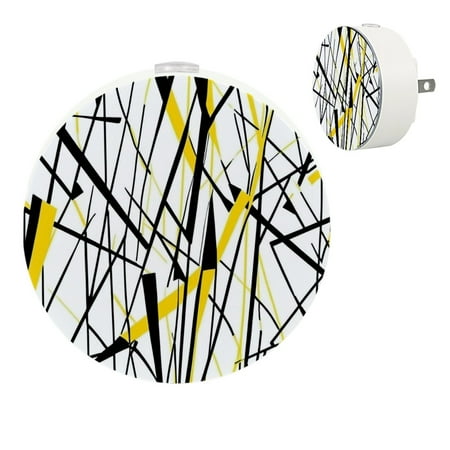 YZUOUZY Night Light Nightlight Small Bedside Lamps Set of 2 Abstract Art Yellow Black
YZUOUZY Night Light Nightlight Small Bedside Lamps Set of 2 Abstract Art Yellow Black