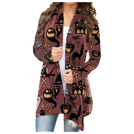 Cardigan for Women Long Sleeve Open Front Elegant Halloween Cardigan Jacket Coat Womens Long Sleeve Tops Comfy Soft Sweaters for Women Cardigan Open Front
Cardigan for Women Long Sleeve Open Front Elegant Halloween Cardigan Jacket Coat Womens Long Sleeve Tops Comfy Soft Sweaters for Women Cardigan Open Front