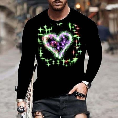 Men s 3D Novelty Graphics Print Shirts Heart Cute Pattern Crewneck Long Sleeve Fall Tee Top Unisex Daily Blouses
Men s 3D Novelty Graphics Print Shirts Heart Cute Pattern Crewneck Long Sleeve Fall Tee Top Unisex Daily Blouses