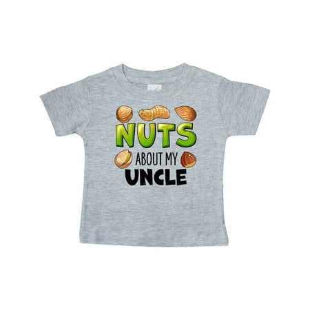 Inktastic Nuts About My Uncle Peanut Almond Pistachio Gift Baby Boy or Baby Girl T-Shirt 
Inktastic Nuts About My Uncle Peanut Almond Pistachio Gift Baby Boy or Baby Girl T-Shirt