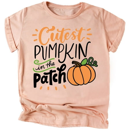 Cutest Pumpkin in the Patch Shirts and Bodysuits for Infant Baby and Toddler Girls and Boys Peach Shirt 5-6
Cutest Pumpkin in the Patch Shirts and Bodysuits for Infant Baby and Toddler Girls and Boys Peach Shirt 5-6