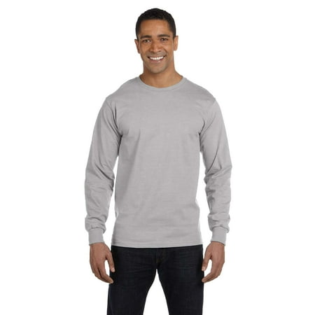 Hanes SETS Men's 5.2 oz. ComfortSoft® Cotton Long-Sleeve T-Shirt, Style 5286-SETS