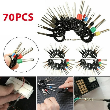 70PCS Wire Terminal Removal Tool Auto Car Electrical Wiring Crimp Connector Pin