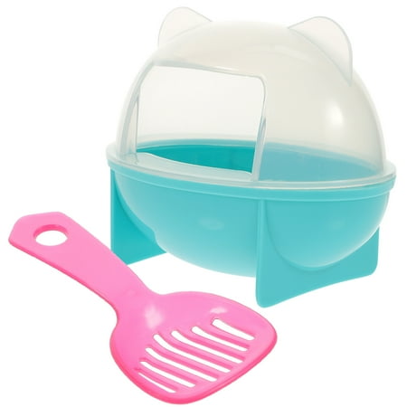 NUOLUX Small Animal Bathroom House with Scoop for Mouse Chinchilla Rat Gerbil and Dwarf Hamster (Blue and Green)
NUOLUX Small Animal Bathroom House with Scoop for Mouse Chinchilla Rat Gerbil and Dwarf Hamster (Blue and Green)