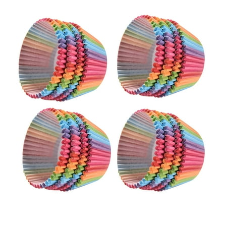 300Pcs Rainbow Cake Cup Cupcake Wrappers Paper Cups Heat Resistant Baking Packaging Cup Dessert Wraps for DIY Wedding Birthday P
300Pcs Rainbow Cake Cup Cupcake Wrappers Paper Cups Heat Resistant Baking Packaging Cup Dessert Wraps for DIY Wedding Birthday P