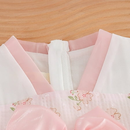 PEASKJP Flowy Dresses for Girls Children Girls Pleated Short Sleeve Floral Printed Flowy Round Neckline Dress Pink 6-9 Months
PEASKJP Flowy Dresses for Girls Children Girls Pleated Short Sleeve Floral Printed Flowy Round Neckline Dress Pink 6-9 Months