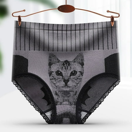 Panties Clearance High Waist Abdominal Panties Cat Print Comfortable Women Panties Purple Xl
Panties Clearance High Waist Abdominal Panties Cat Print Comfortable Women Panties Purple Xl
