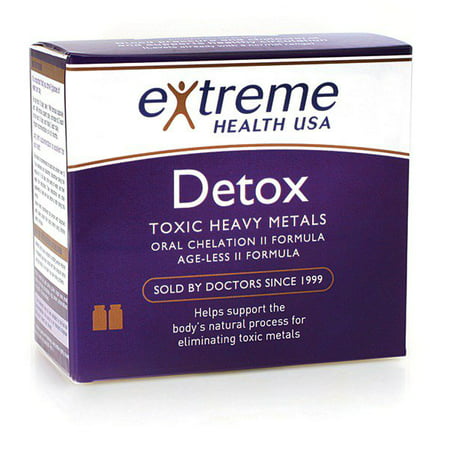 Detox Healthy Metals (Vegetarian) Extreme Health USA 120ct Caplet