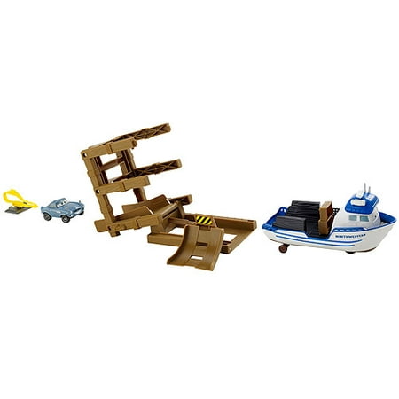 Disney Cars 2 Action Agents Crabby Boat Play Set