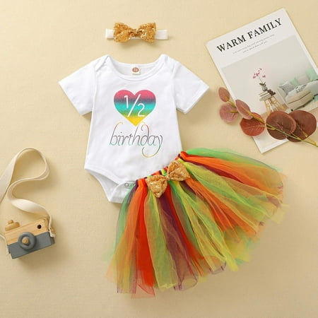 Binmer Newborn Infant Baby Girls Letter Birthday Romper Tops+Tutu Skirt+Hairband Sets
Binmer Newborn Infant Baby Girls Letter Birthday Romper Tops+Tutu Skirt+Hairband Sets