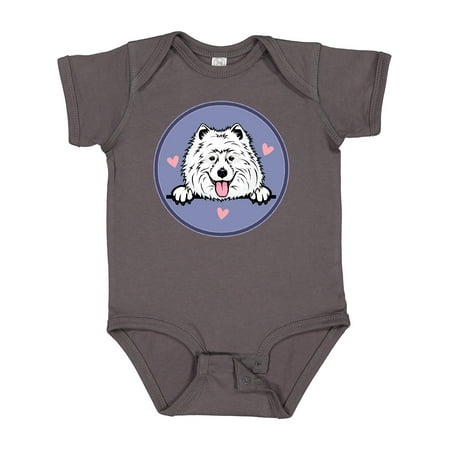Inktastic Samoyed Dog Lover Gifts Gift Baby Girl Bodysuit