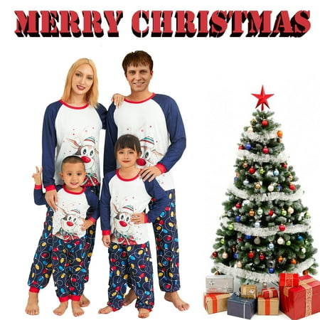 Family Matching Christmas Pajamas Set Deer Printed Tops+Pants Holiday Loungewear Sleepwear Pjs Set for Adult Kids Baby
Family Matching Christmas Pajamas Set Deer Printed Tops+Pants Holiday Loungewear Sleepwear Pjs Set for Adult Kids Baby