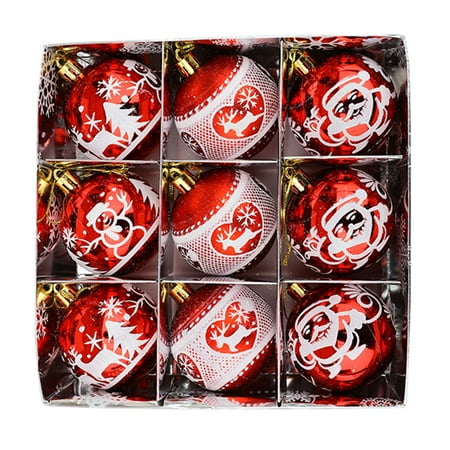 Decor Store Christmas Ball Pendant Festive Exquisite Ornamental Shiny Xmas Tree Color Painted Balls Decor for Christmas
Decor Store Christmas Ball Pendant Festive Exquisite Ornamental Shiny Xmas Tree Color Painted Balls Decor for Christmas