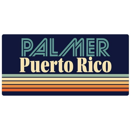 Palmer Puerto Rico 5 x 2.5-Inch Fridge Magnet Retro Design