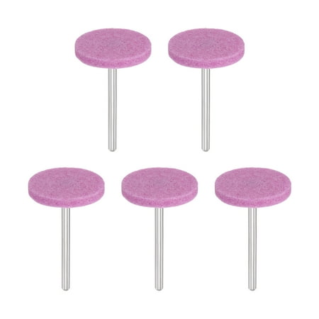 Uxcell Abrasive Mounted Stone Grinding Bits 0.98 Diameter 0.12 Thick T-Shaped Grinding Bits for Rotary Tool 5Packs
Uxcell Abrasive Mounted Stone Grinding Bits 0.98 Diameter 0.12 Thick T-Shaped Grinding Bits for Rotary Tool 5Packs